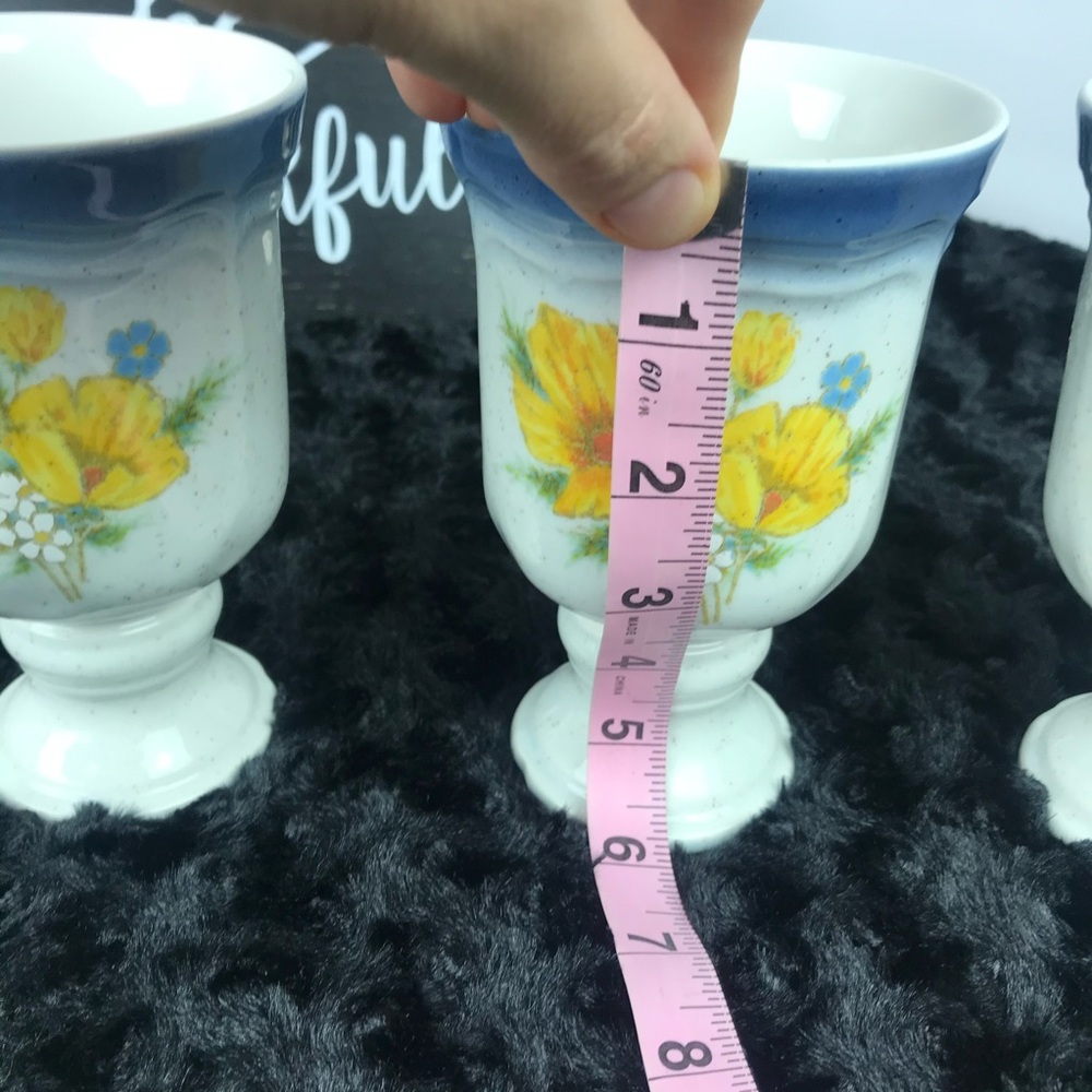 Mikasa Amy Country Club Ceramic Goblet - Picture 4 of 12